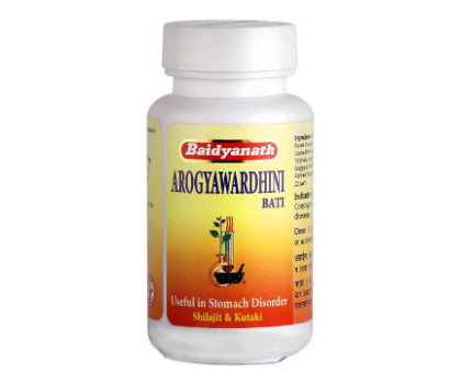 Arogyavardhini vati (Arogyawardhini bati) Baidyanath, 80 tabletek - 24 gramy