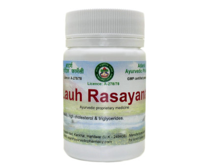 Lauh Rasayana Adarsh Ayurvedic, 40 gramy ~ 100 tabletek