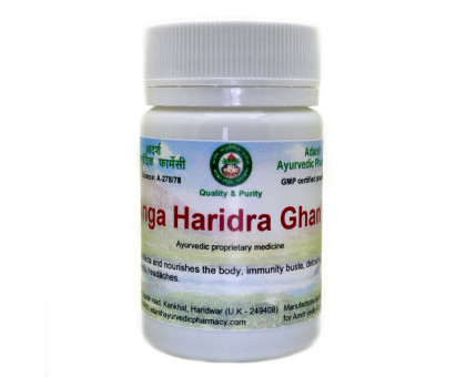 Moringa Haridra ekstrakt Adarsh Ayurvedic, 20 gramy ~ 55 tabletek