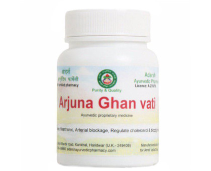 Arjuna ekstrakt Adarsh Ayurvedic, 40 gramy ~ 110 tabletek