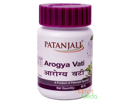 Arogya vati Patanjali, 80 tabletek