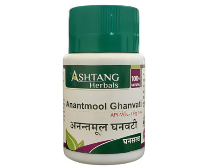 Anantmool ekstrakt Ashtang (Anantmool ghanvati Ashtang), 60 tabletek