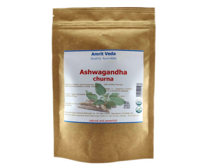 Ashwagandha proszek organic Amrit Veda, 100 gramy