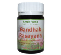 Gandhak Rasayana, 90 tabletek - 36 gramy