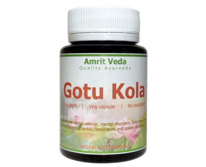 Gotu Kola Amrit Veda, 60 kapsułki