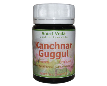 Kanchnar Guggul Amrit Veda, 90 tabletek