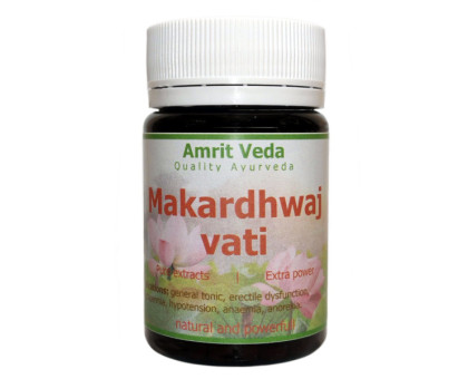 Makardhwaj vati Amrit Veda, 60 tabletek