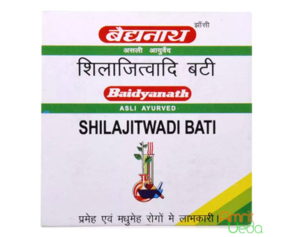 Shilajitwadi vati Baidyanath (Shilajitwadi bati Baidyanath), 20 tabletek