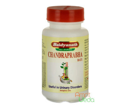 Chandraprabha bati Baidyanath, 80 tabletek - 28 gramy