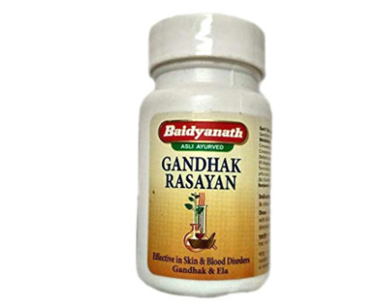 Gandhak Rasayana Baidyanath, 40 tabletek - 12 gramy