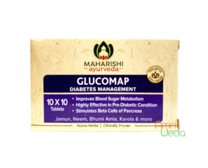 Glucomap Maharishi Ayurveda, 100 tabletek