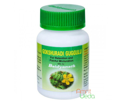 Gokshuradi Guggulu Baidyanath, 80 tabletek - 30 gramy