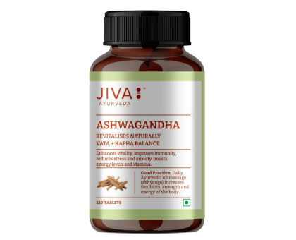 Ashwagandha Jiva, 120 tabletek