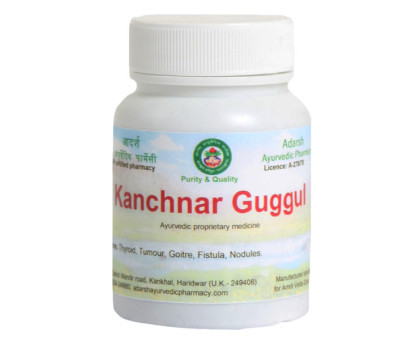 Kanchnar Guggul Adarsh Ayurvedic, 40 gramy ~ 120 tabletek