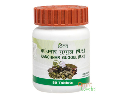 Kanchnar Guggul Patanjali, 80 tabletek