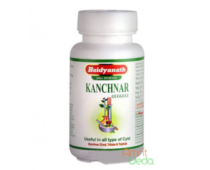 Kanchnar Guggul Baidyanath, 80 tabletek - 30 gramy