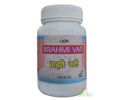 Brahmi vati Lion, 100 tabletek - 30 gramy