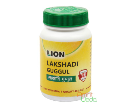 Lakshadi Guggul Lion, 100 tabletek - 30 gramy