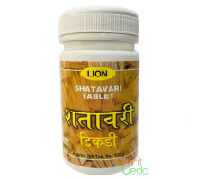 Shatavari, 100 gramy ~ 200 tabletek