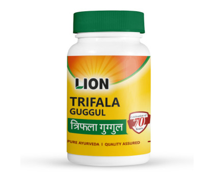 Triphala Guggul Lion, 100 tabletek