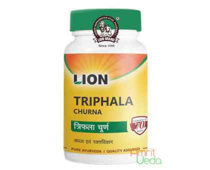 Triphala proszek Lion, 100 gramy