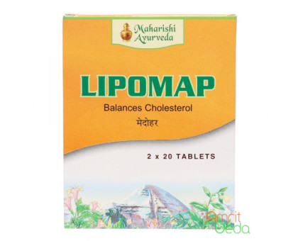 Lipomap Maharishi Ayurveda, 40 tabletek