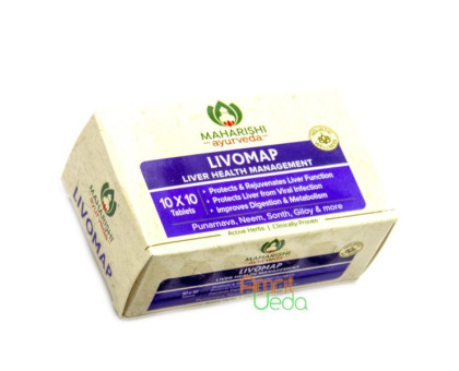 Livomap Maharishi Ayurveda, 100 tabletek