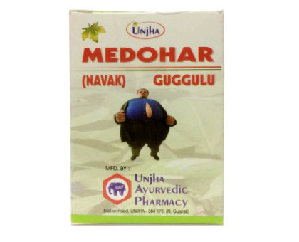 Medohar Guggulu Unjha-Ayukalp, 60 tabletek - 15 gramy