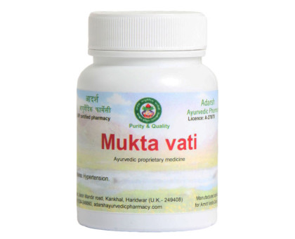 Mukta vati Adarsh Ayurvedic, 40 gramy ~ 110 tabletek