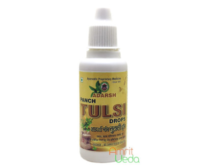 Panch Tulsi drops Adarsh Ayurvedic, 15 ml