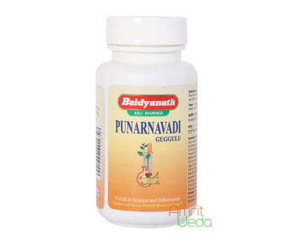 Punarnavadi Guggulu Baidyanath, 80 tabletek - 30 gramy