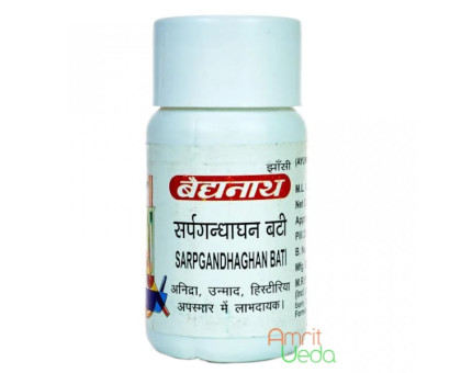 Sarpagandhaextract bati Baidyanath, 10 gramy - 40 tabletek