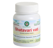 Shatavari vati, 100 gramy ~ 180 tabletek