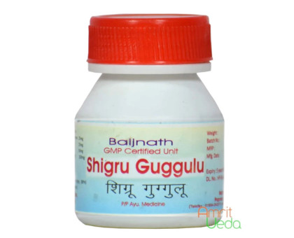 Shigru Guggulu Baijnath, 100 tabletek