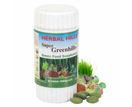 Super Greenhills Herbalhills, 60 tabletek