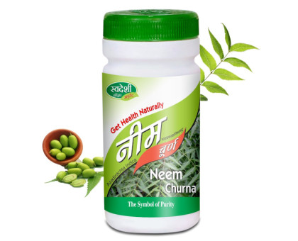 Neem proszek Swadeshi Ayurved, 100 gramy