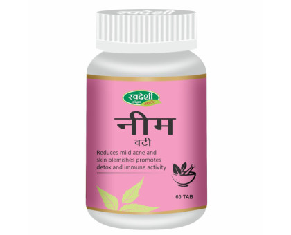 Neem Swadeshi Ayurved, 60 tabletek - 33 gramy