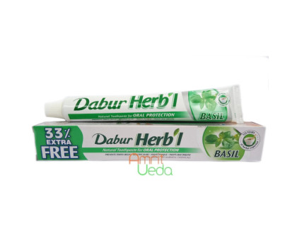 Toothpaste Basil Dabur, 100 gramy