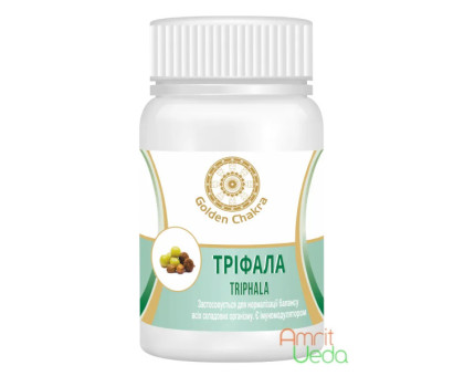 Triphala Golden Chakra, 60 tabletek