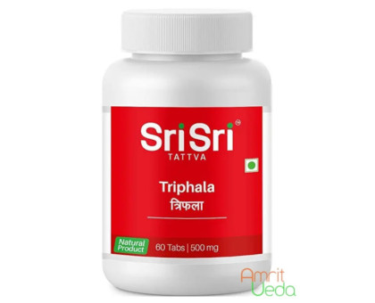 Triphala Sri Sri Tattva, 60 tabletek