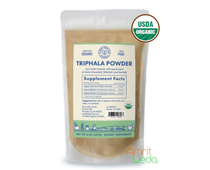 Triphala proszek Pure Indian Foods, 227 gramy