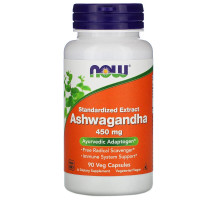 Ashwagandha ekstrakt 450 mg, 90 kapsułki