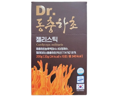Ekstrakt z koreańskiego Cordyceps (Korean Cordyceps extract) Poonggi Jinsaeng, 10x20 gram Ekstrakt z koreańskiego Cordyceps (Korean Cordyceps extract) Poonggi Jinsaeng, 10x20 gram