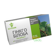 Ginkgo Biloba + vitamin C, 80 tabletek