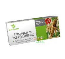 Ginseng ekstrakt, 80 tabletek