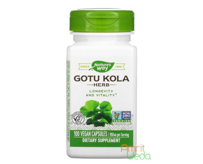 Gotu Kola 950 mg Nature's Way, 100 kapsułki