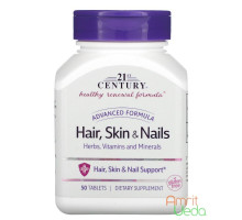 Hair, skin & nails Advanced formula, 50 tabletek