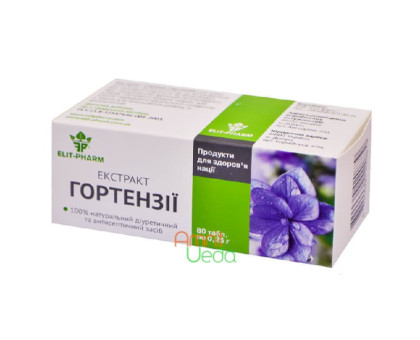 Hydrangea ekstrakt Elit-Pharm, 80 tabletek