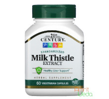 Milk Thistle ekstrakt, 60 kapsułki