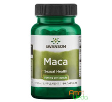 Peruvian Maca ekstrakt 500 mg, 60 kapsułki